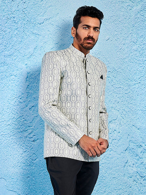 Men's Grey - Jodhpuri
